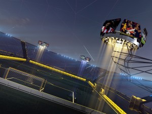 glow stadium vray 3D Model