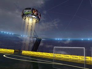 glow stadium vray 3D Model