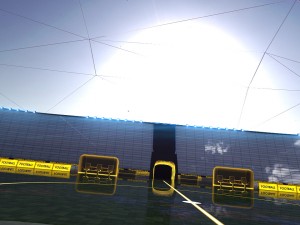 glow stadium vray 3D Model