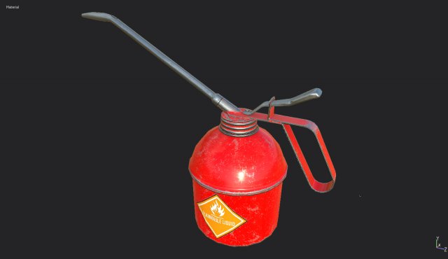 oil canister 03 pbr Modello 3D .c4d .max .obj .3ds .fbx .stl .blend 