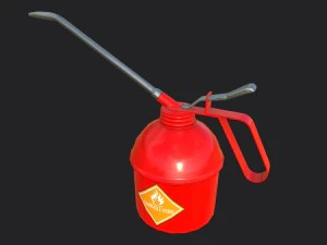 oil canister 03 pbr 3D Model