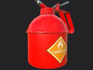 oil canister 03 pbr 3D Model