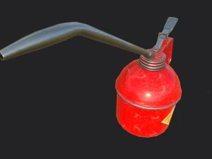 oil canister 03 pbr 3D Model