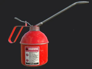 oil canister 03 pbr 3D Model