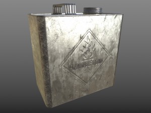 oil canister 04 pbr 3D Модель