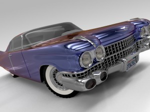 cadillac 1959 series Modelo 3D
