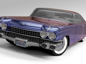 cadillac 1959 series Modelo 3D