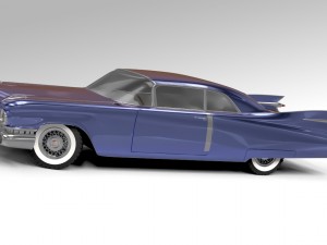 cadillac 1959 series Modelo 3D
