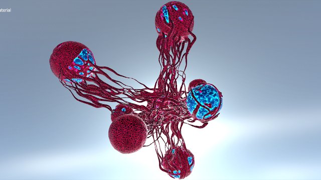 cancer growth low poly pbr model 3D-Modell .c4d .max .obj .3ds .fbx .stl .blend 