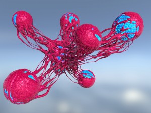 cancer growth low poly pbr model 3D-Modell