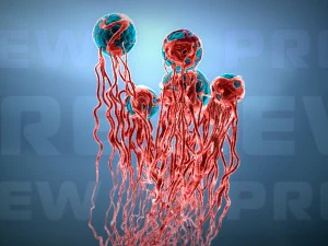 cancer growth 2 static hipoly 3D Model