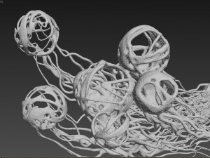 cancer growth 2 static hipoly 3D Модель