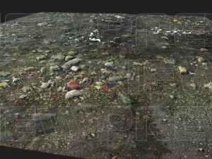 grungy groundplane pbr tiled 3D Model