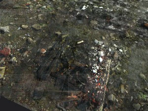 grungy groundplane pbr tiled 3D Model
