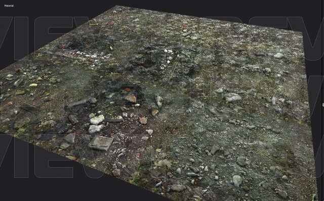 grungy groundplane pbr tiled 3D Model .c4d .max .obj .3ds .fbx .stl .blend 