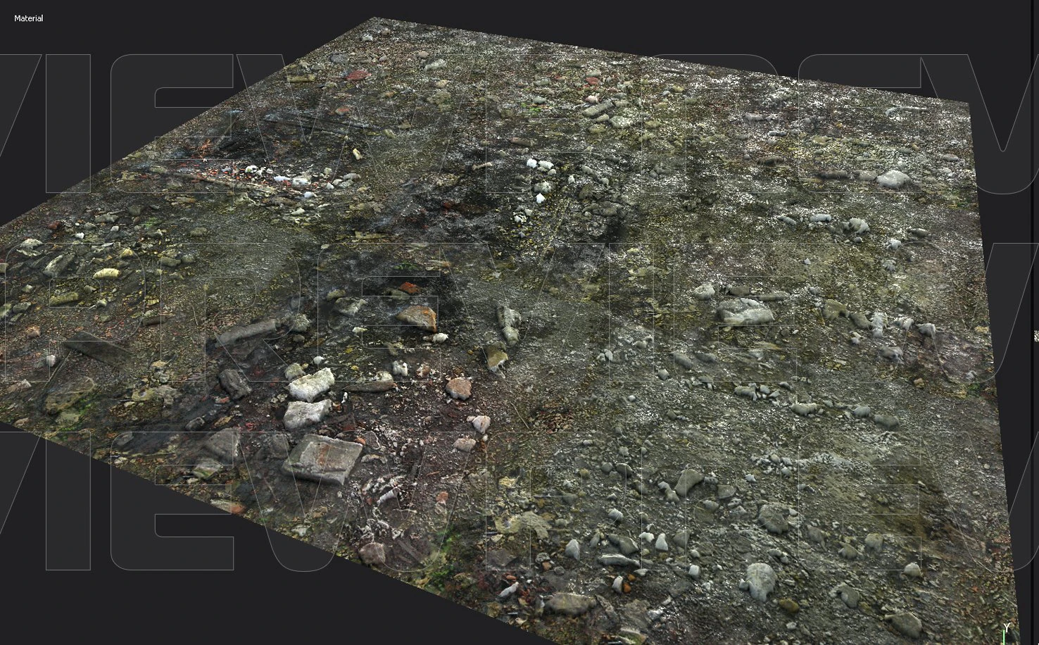 grungy groundplane pbr tiled 3D Model .c4d .max .obj .3ds .fbx .stl .blend