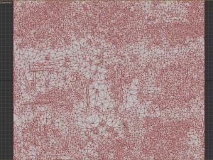 grungy groundplane pbr tiled 3D Model