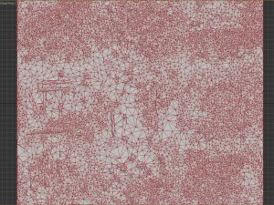 grungy groundplane pbr tiled 3D Model