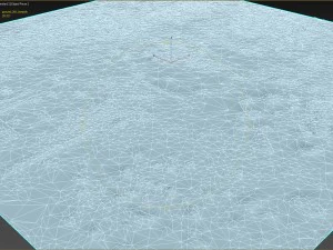 grungy groundplane pbr tiled 3D Model