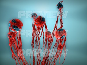 cancer growth static 3 3D Model