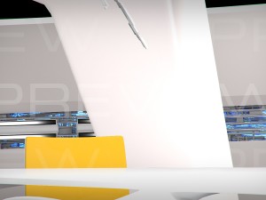virtual tv studio 09 Model 3D