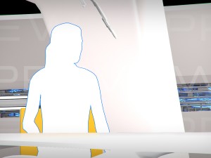 virtual tv studio 09 Model 3D