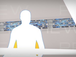 virtual tv studio 09 Model 3D