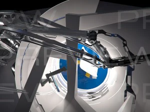 studio televisi virtual 09 Model 3D