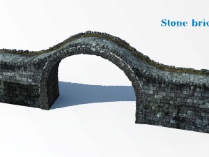 stone bridge 3D Model