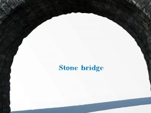 stone bridge 3D Model