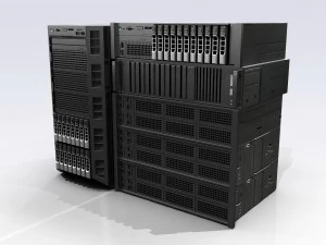 델 서버 3D 모델