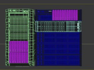 델 서버 3D 모델