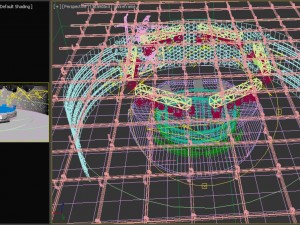 virtual broadcast studio 10 3Dモデル