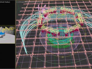 virtual broadcast studio 10 3D Model