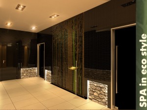 spa in eco style Modello 3D