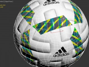 ball fifa blues stars youth cup 2017 3D Model