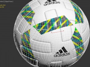 ball fifa blues stars youth cup 2017 3D Model