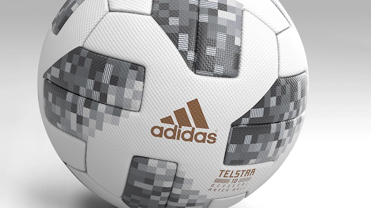 official ball fifa worldcup 2018 telstar pbr 3D Model .c4d .max .obj .3ds .fbx .stl .blend 