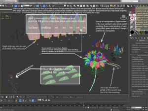 aster 3d growth animated model 3Dモデル