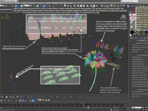 aster 3d growth animated model 3D Model