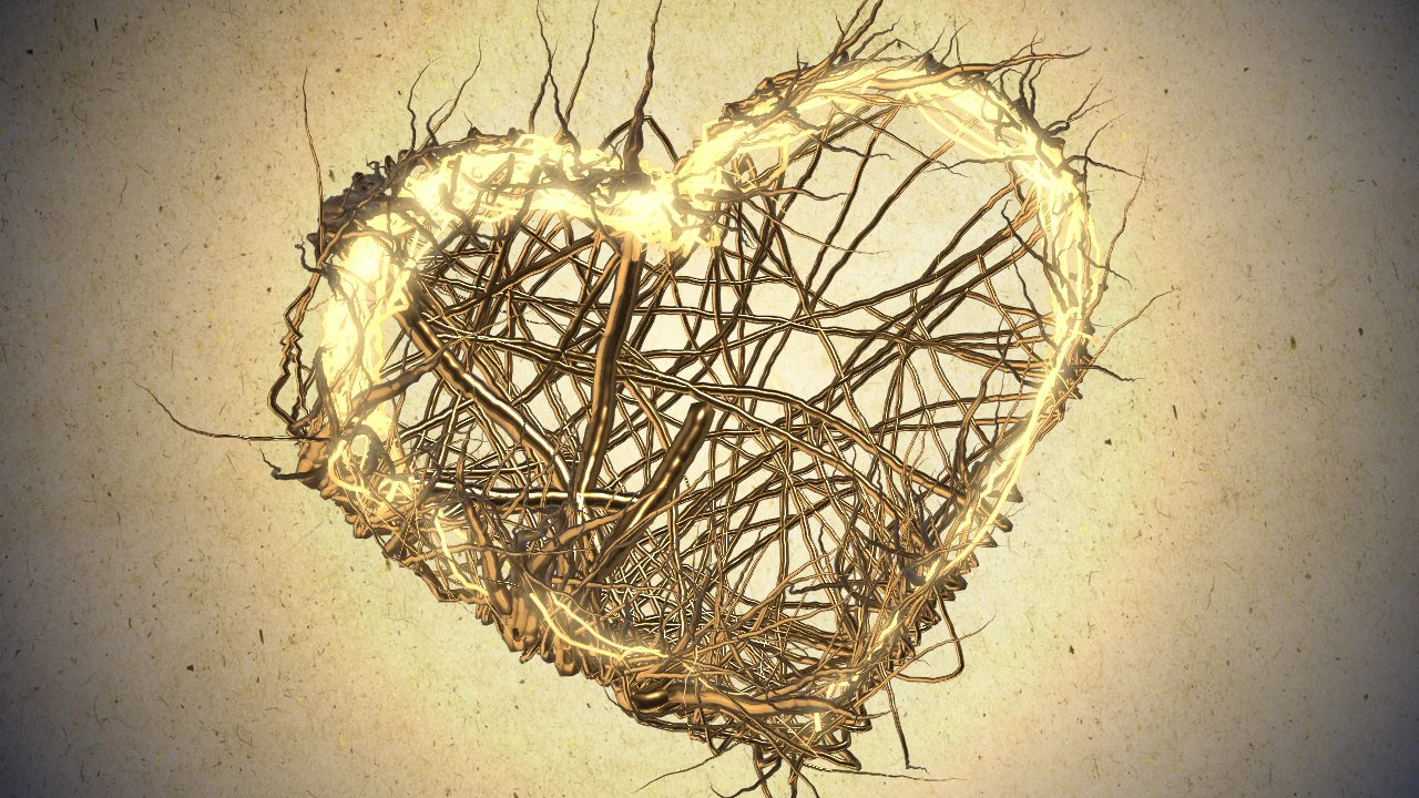 valentine heart growth animated 3d sequence 3D Model .c4d .max .obj .3ds .fbx .stl .blend 