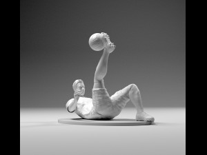 footballer 02 flipstrike 01 stl Modello di stampa 3D