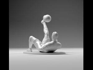 footballer 02 flipstrike 01 stl Modello di stampa 3D