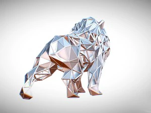 ライオン格子 3Dプリントモデル