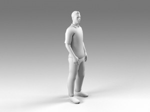 casual man 06 rigged 3Dモデル