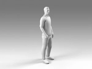 casual man 06 rigged 3D Model