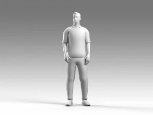 casual man 06 rigged 3D Model