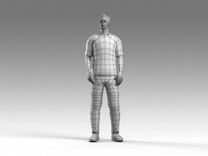 casual man 06 rigged 3Dモデル