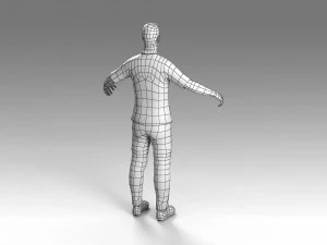 casual man 06 rigged 3D Model
