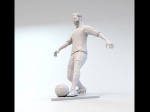 footballer 03 footstrike 01 stl 3D Print Model